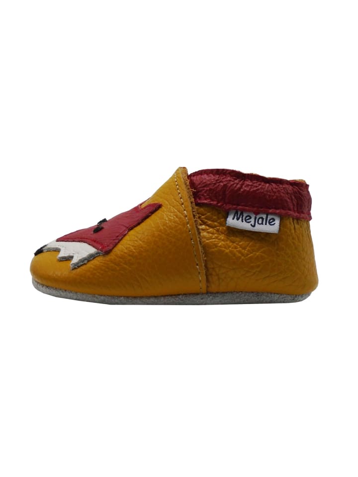 Yalion Leder-Krabbelschuhe 