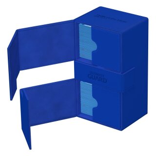 Ultimate Guard Twin Flip`n`Tray 200+ XenoSkin Monocolor - Blau