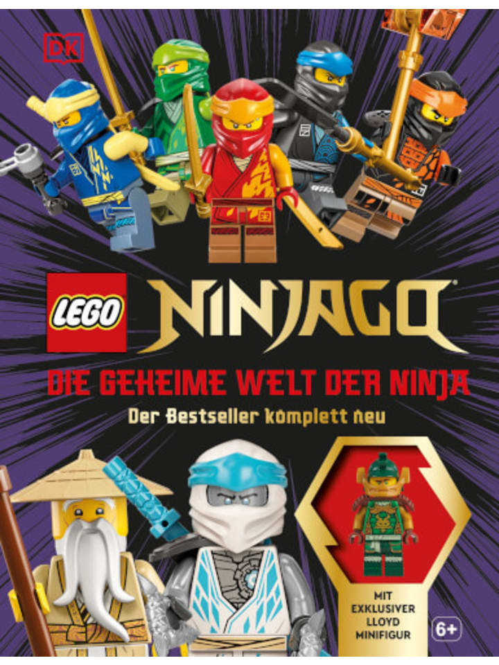 Dorling Kindersley  Malbuch - Lego Ninjago - Die geheime Welt der Ninja, ab 6 Jahre günstig kaufen onesize