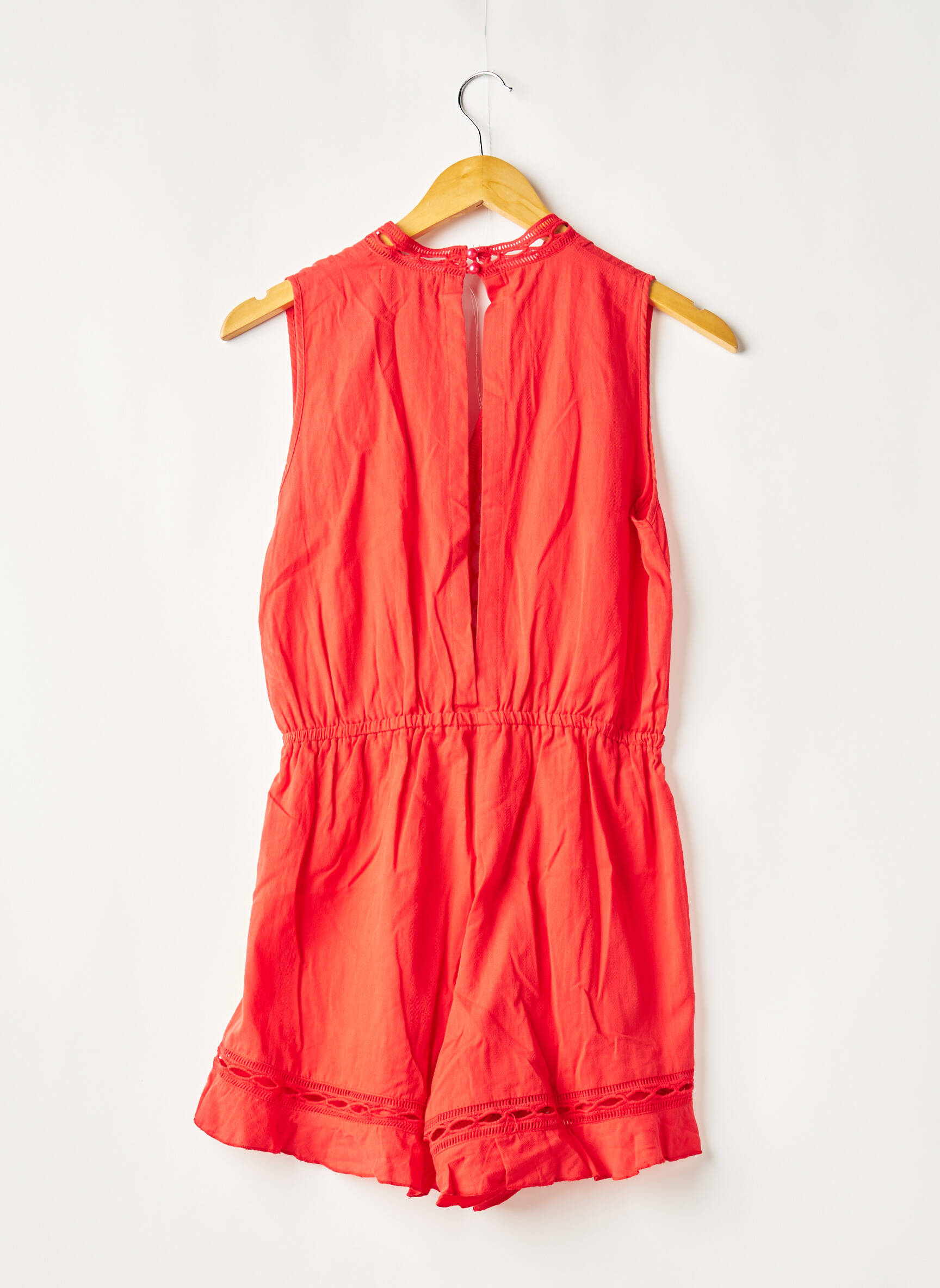 Molly Bracken Combi Shorts Femme couleur rouge