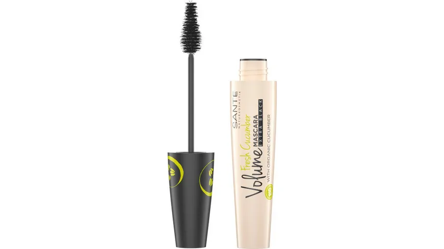 SANTE Extra Black Fresh Cucumber Volume Mascara 12 ml schwarz