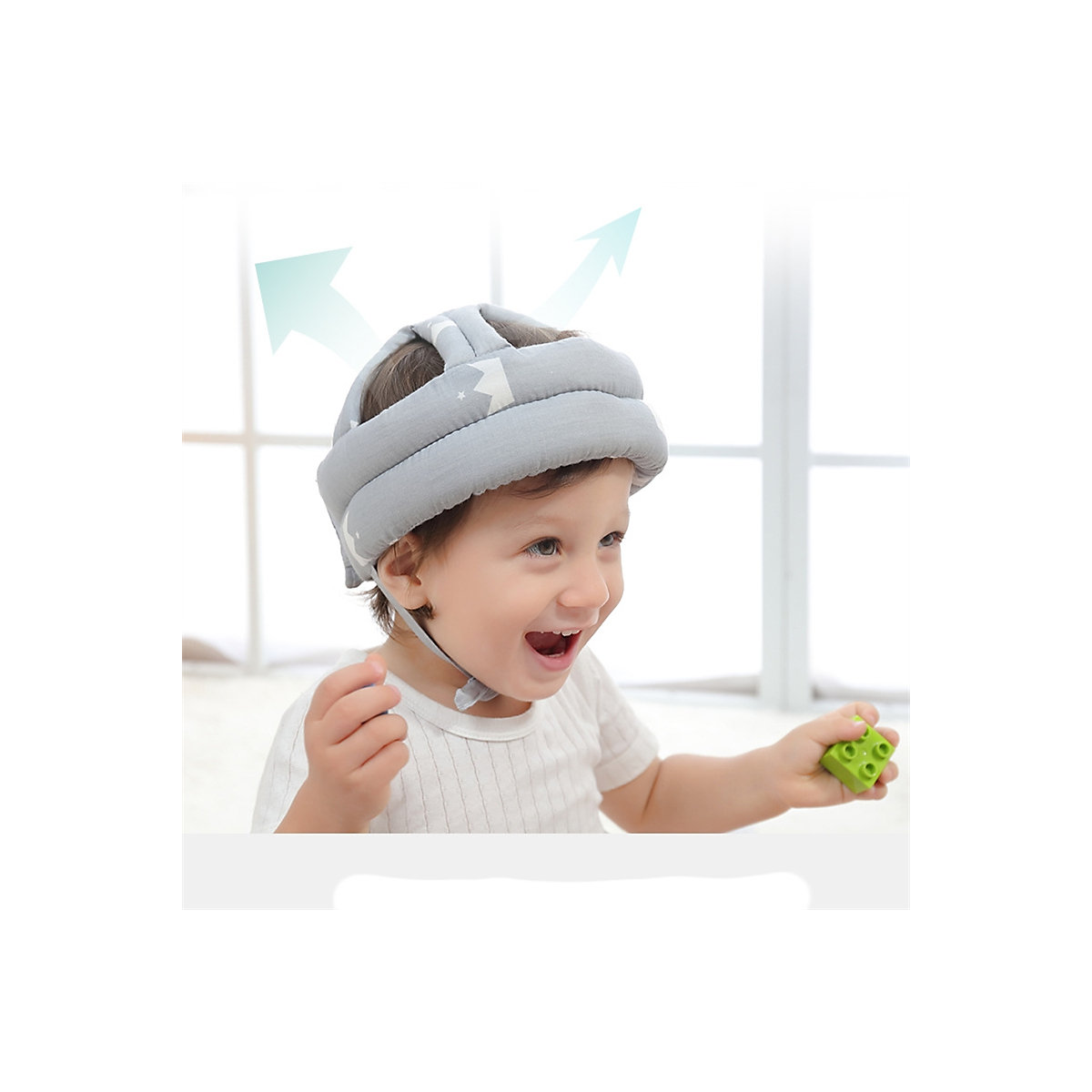 Anti-Fall-Kopfschutzpolster für Babys Anti-Kollisions-Kopfbedeckung für Babys und Kleinkinder Kindersicherheitssets