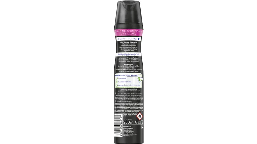 NIVEA Extremer Halt Haarspray Extre m Stark 250 ml