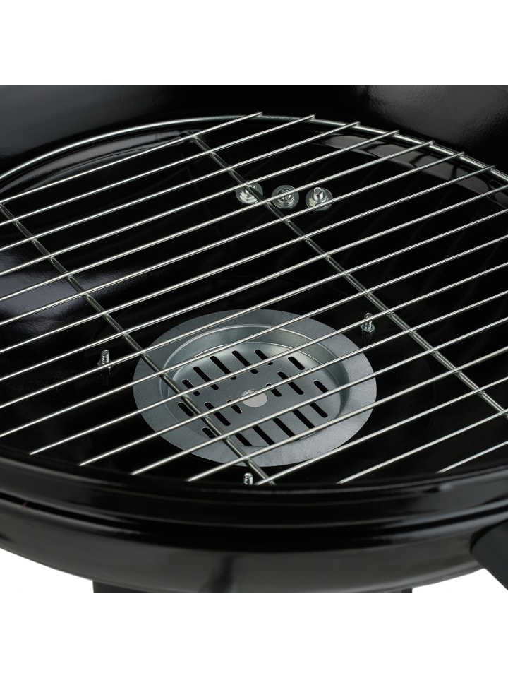relaxdays Kugelgrill in Schwarz - Ø 53 cm günstig kaufen onesize