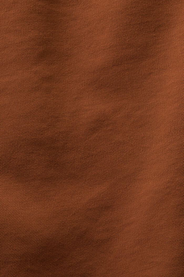 Oversize-Hemdblusenkleid in Midilänge