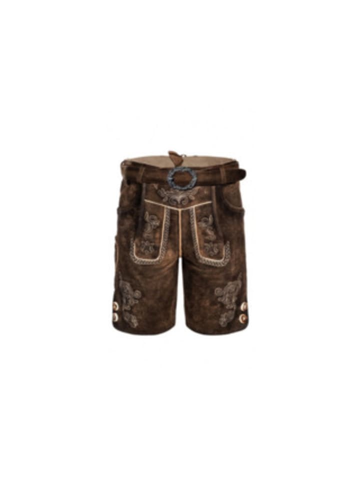 Nübler Trachtenhose für Herren in braun in braun günstig kaufen 128