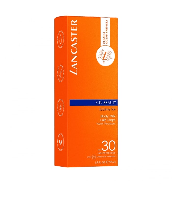LANCASTER-SUN BEAUTY-Lait Corps Velours bronzage sublime SPF30