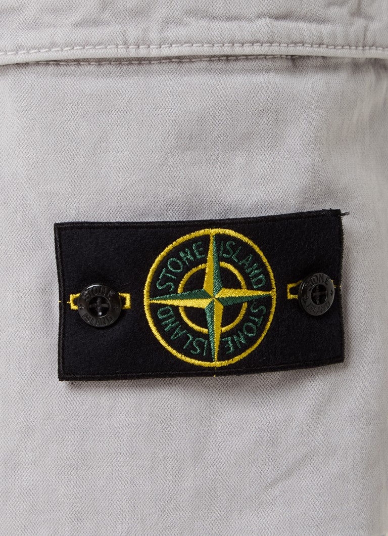 Pantaloni cargo conici Stone Island 313L1 cu logo