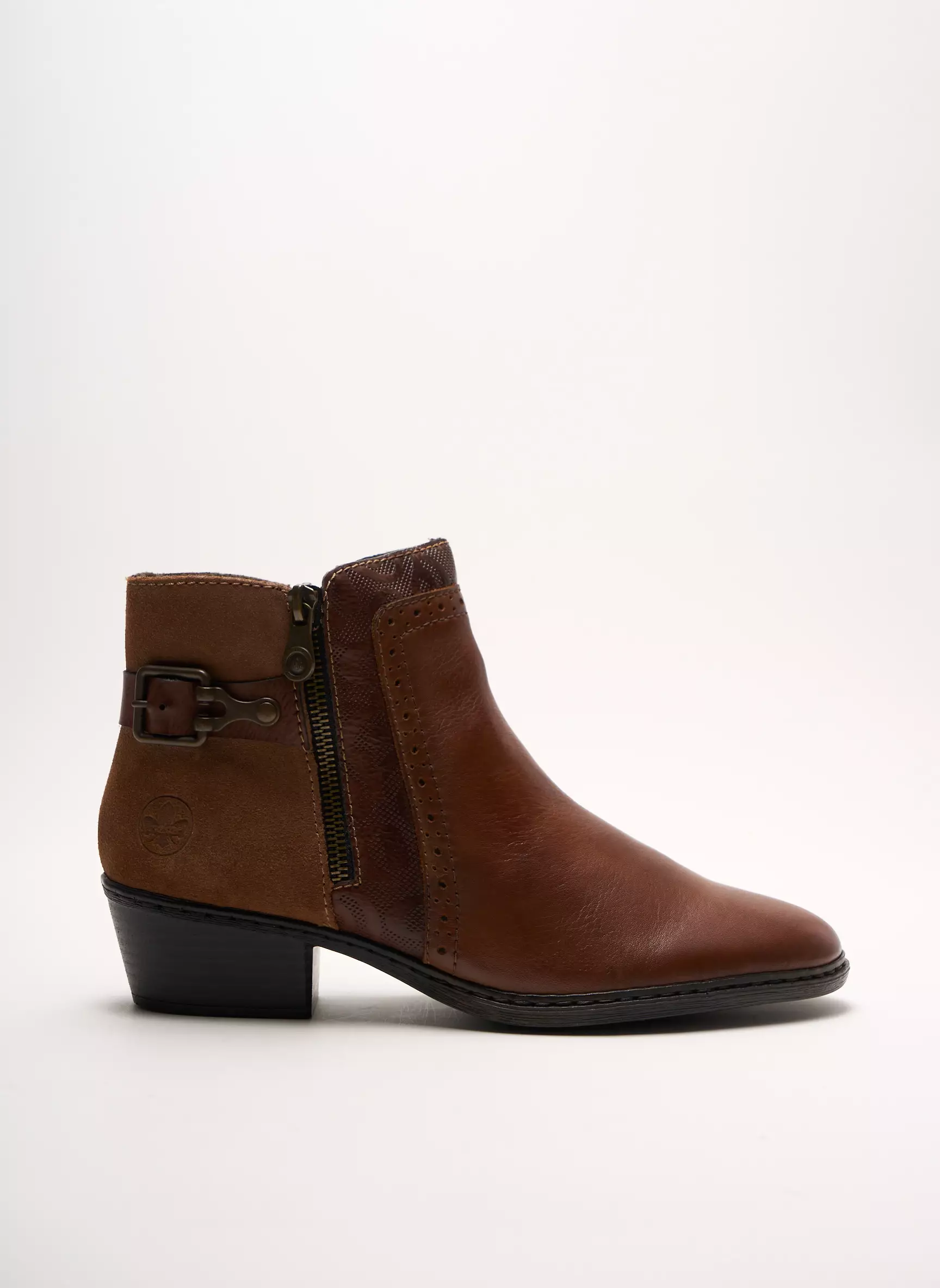 Rieker Bottines Femme couleur marron
