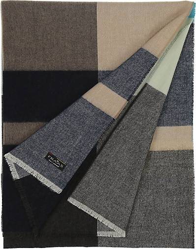 FRAAS Sustainability Edition - Cashmink-Schal mit Blockstreifen - Made in Germany