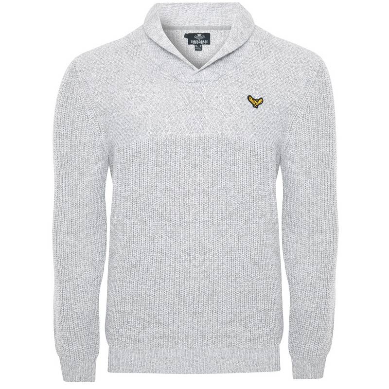 Threadbare Cromwell V-Pullover Herren