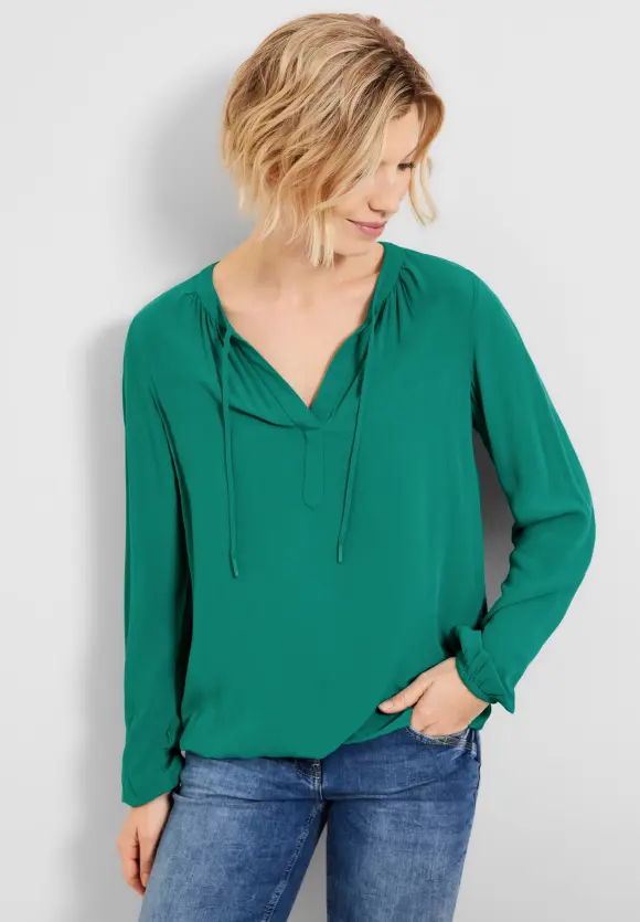 CECIL Materialmix Bluse