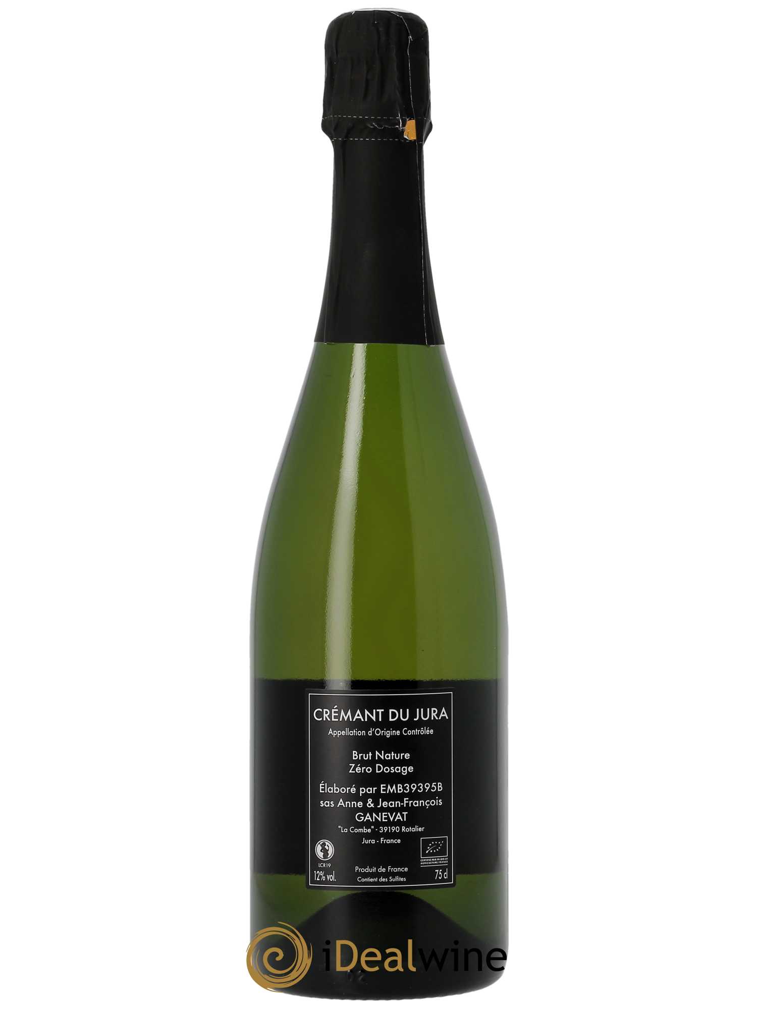 Crémant du Jura Jean-François Ganevat (Domaine)   - Lot de 1 Bouteille