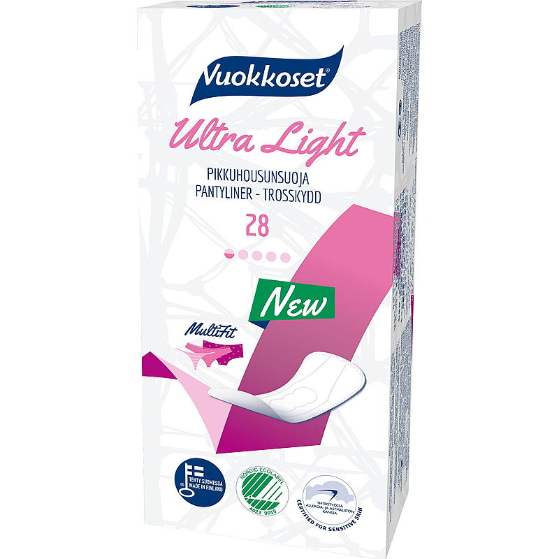 Vuokkoset Truseinnlegg Vuokkoset 28-pk Ultra Light