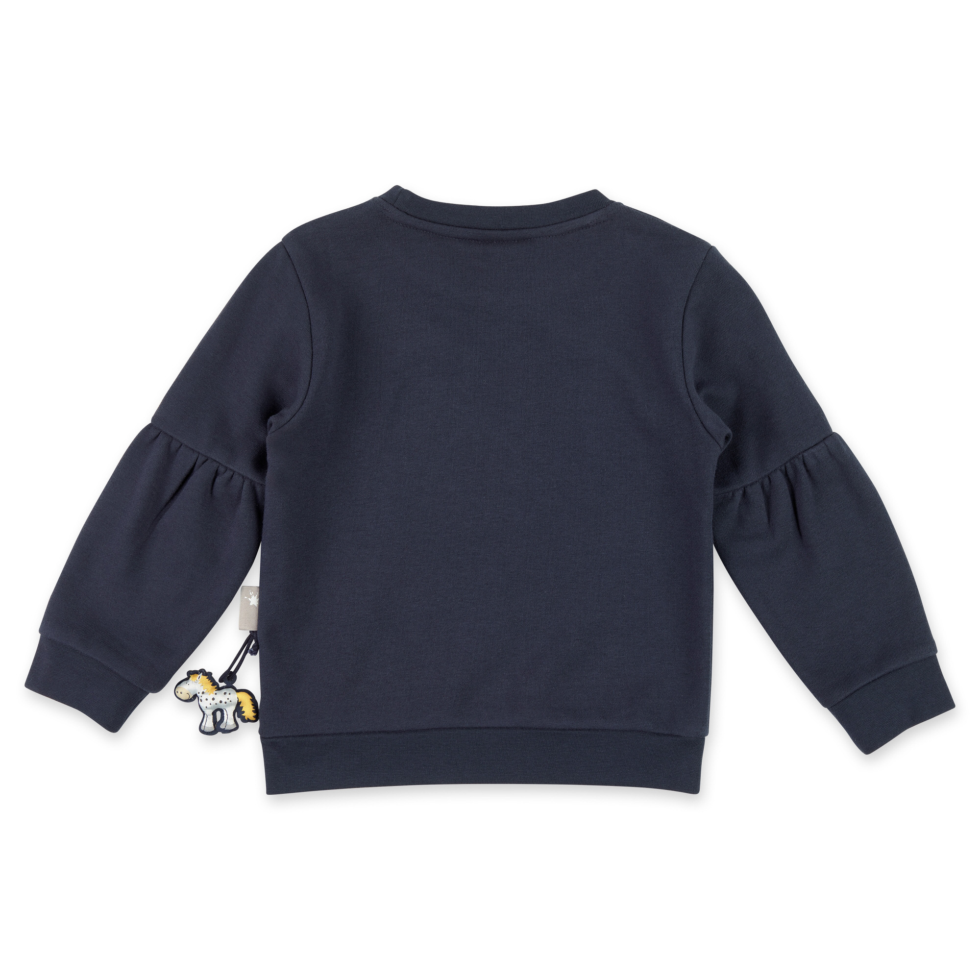 Dunkelblaues Kinder Sweatshirt Pony