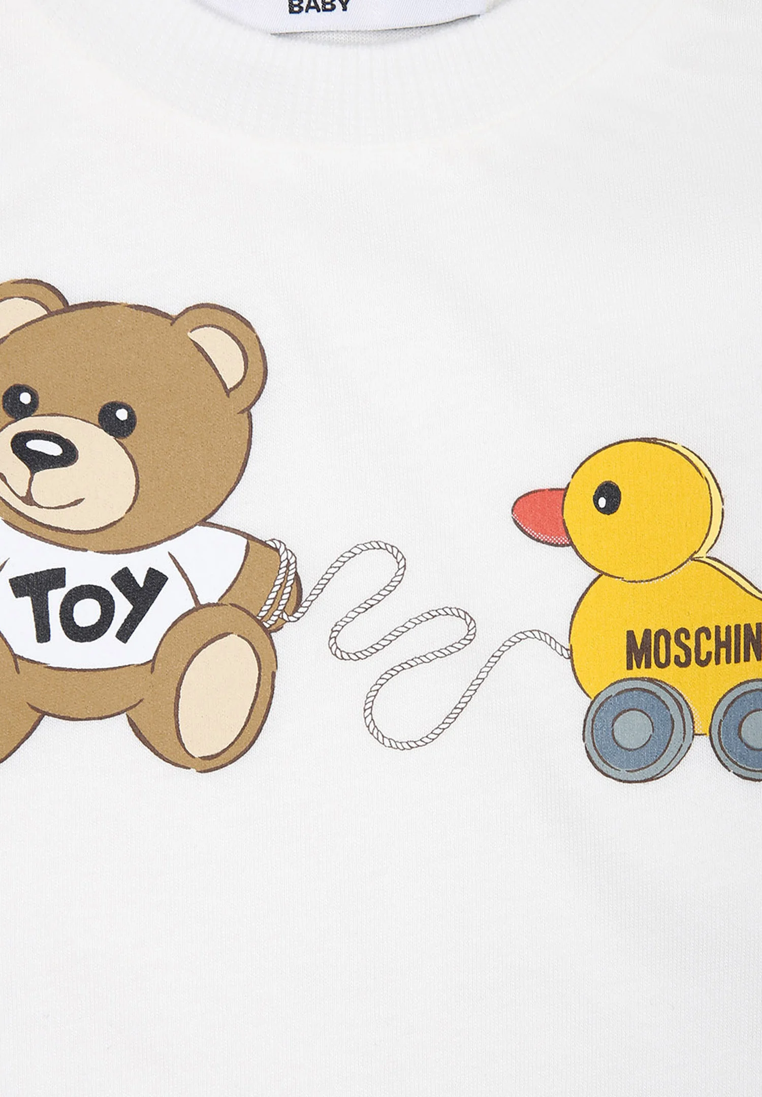 MOSCHINO CON LOGO - Camiseta estampada