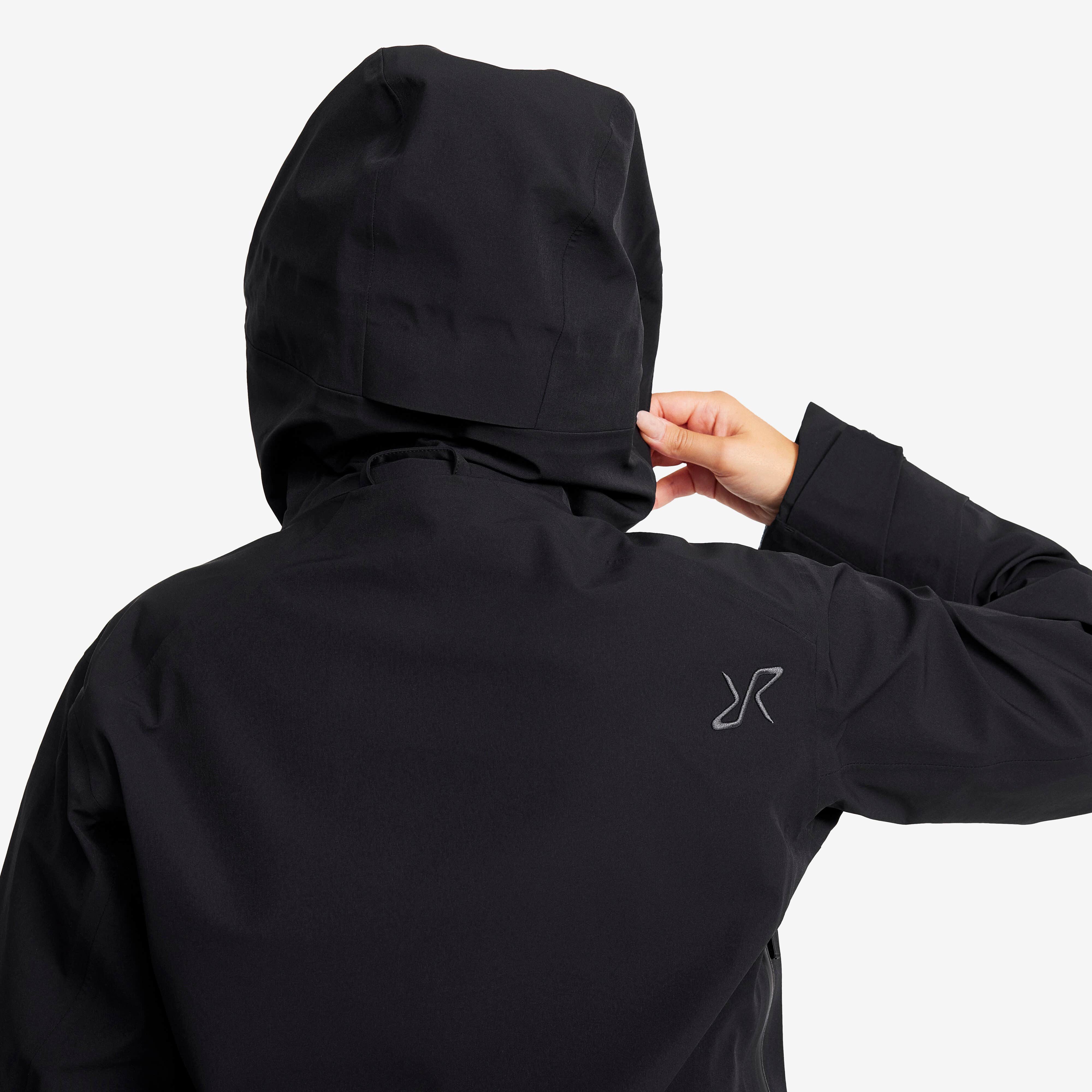 Cyclone Long 3L Jacket Femme Black