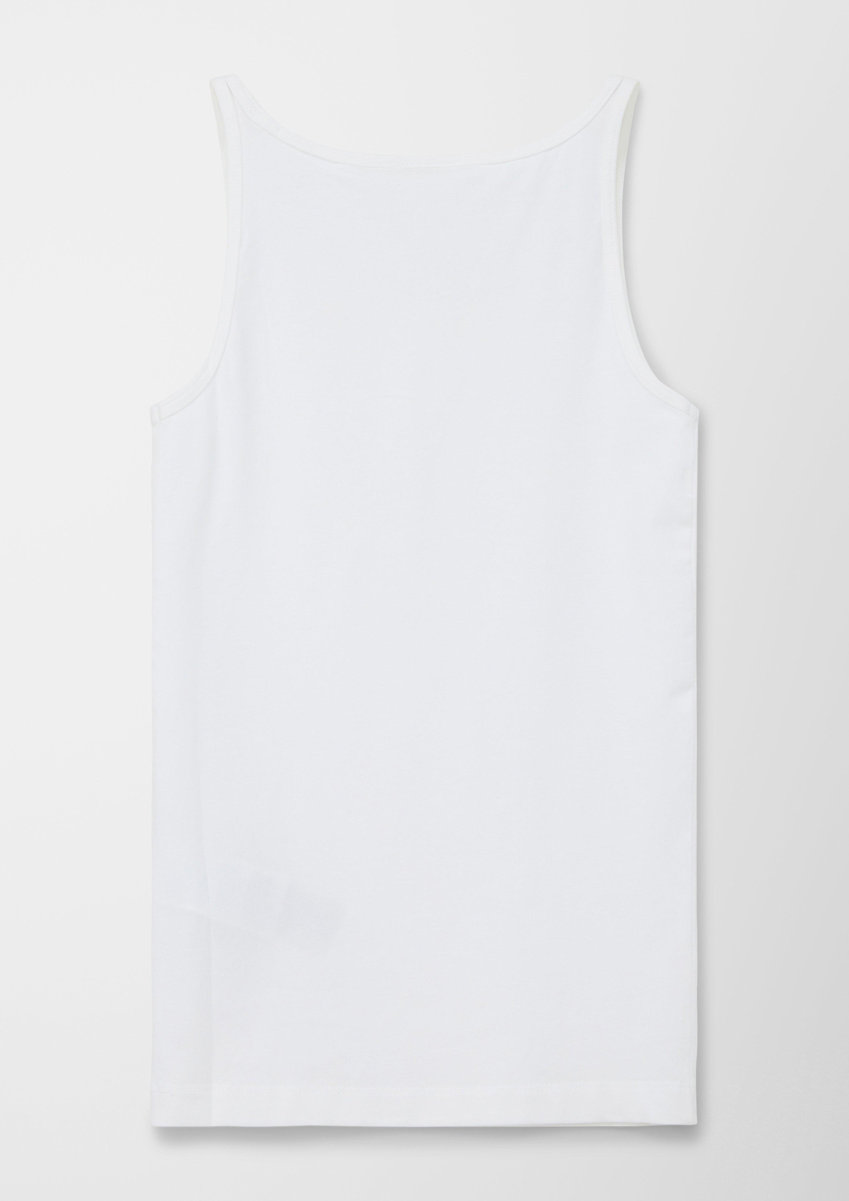 Top mit Karreeausschnitt  2128024-0100