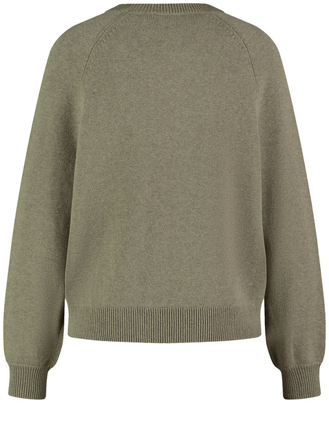 Pullover mit Strassstein-Dekor