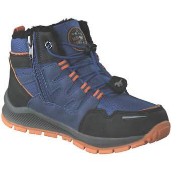 Mustang Schnür Boots in blau