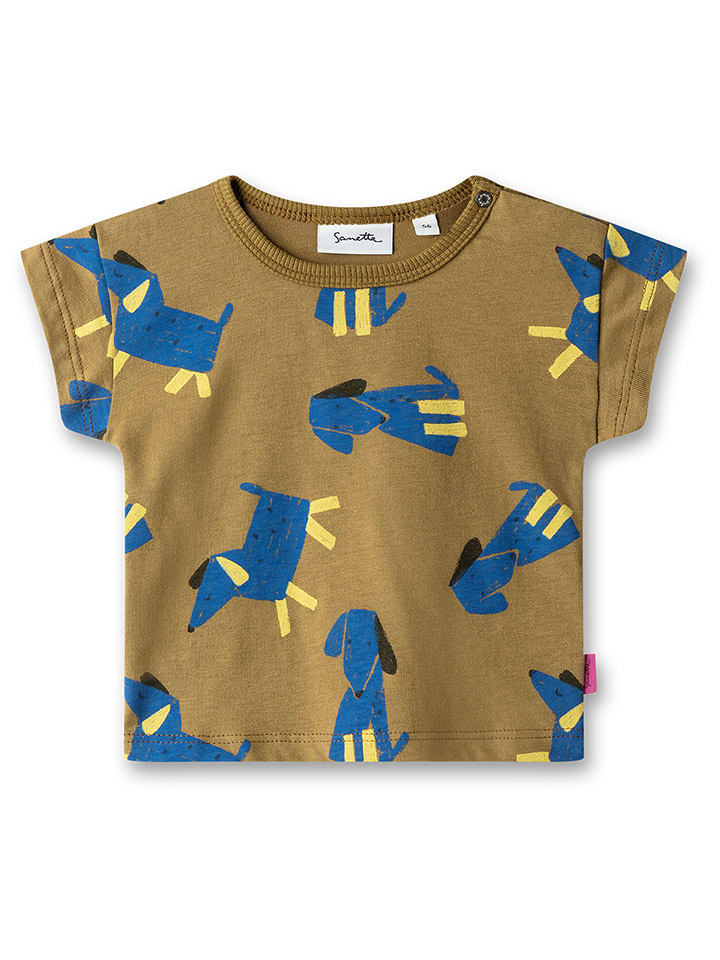 Sanetta Kidswear Shirt in Khaki günstig kaufen