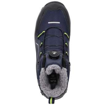 Run Lifewear Schnür Boots in blau