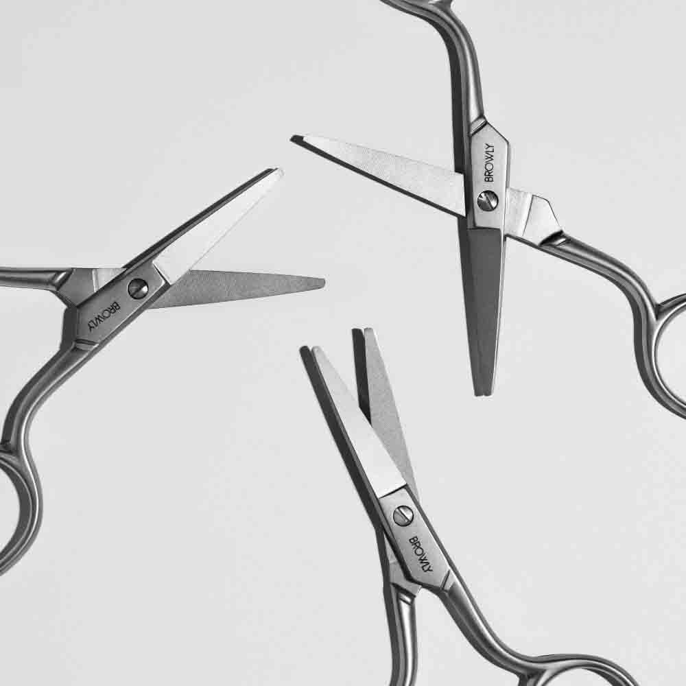 BROWLY Augenbrauen Accessoires Augenbrauenschere