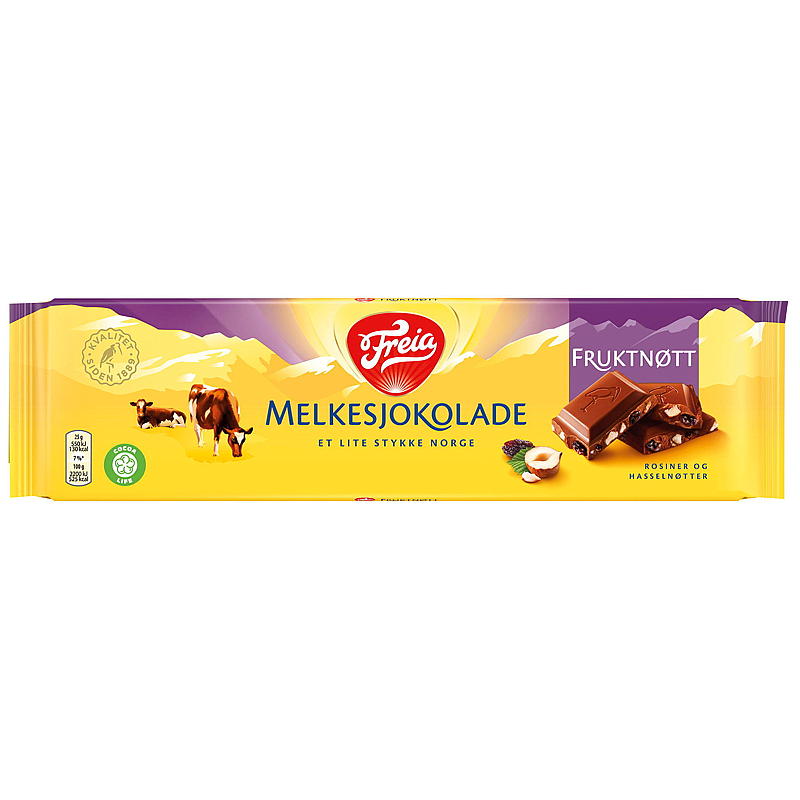 Freia Fruktnøtt 200 g Freia