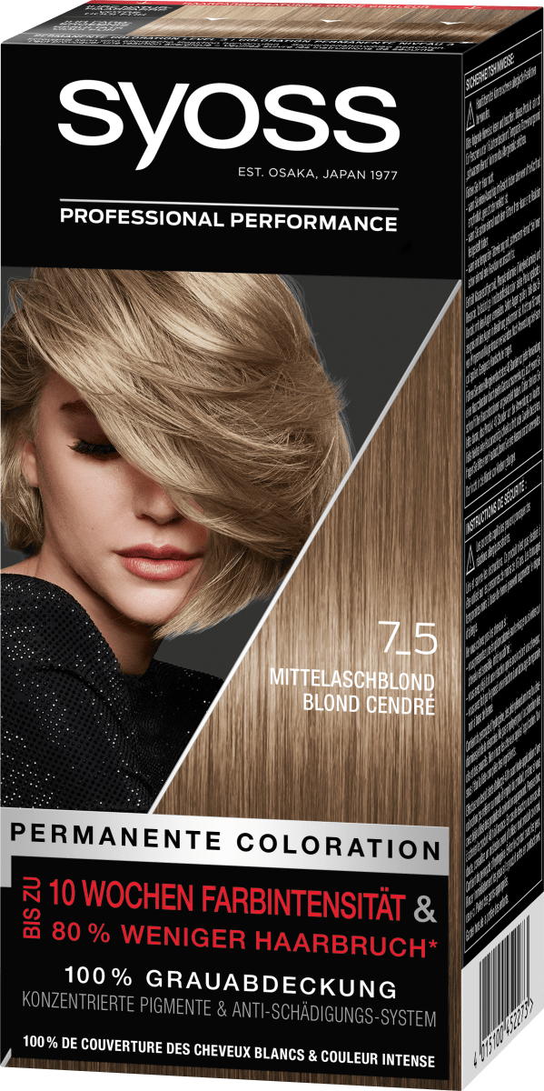 Haarfarbe 7_5 Mittelaschblond, 1 St