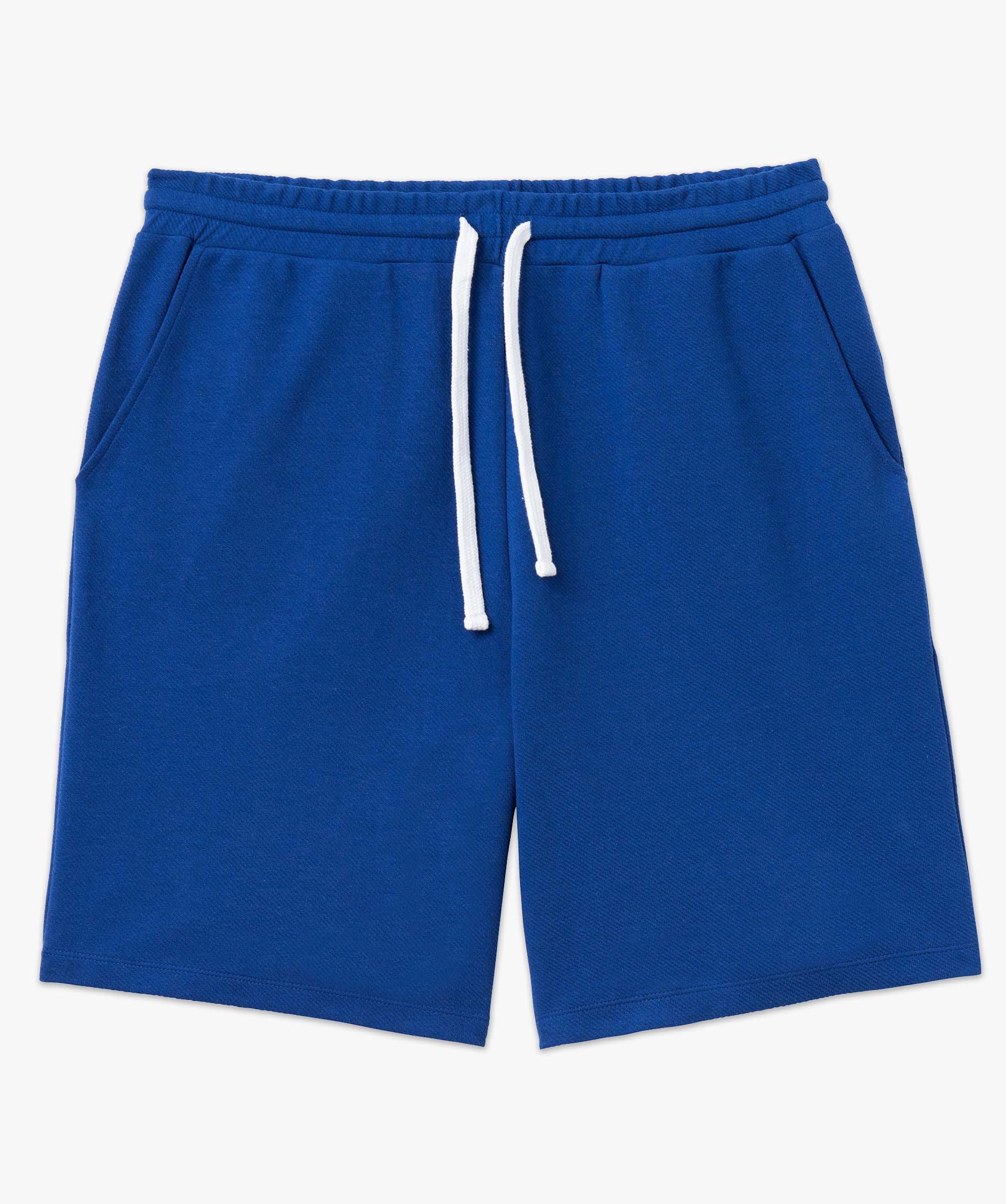Bermuda homme en maille ctelée bleu | GEMO