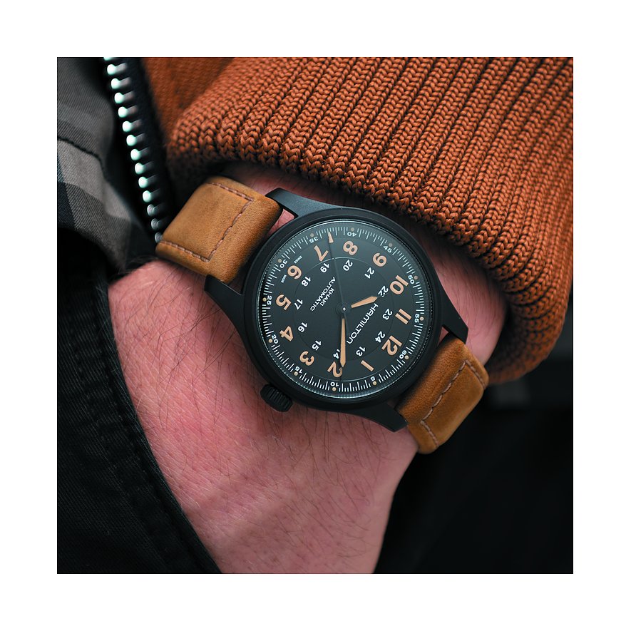 Hamilton Herrenuhr Khaki Field Titanium Auto