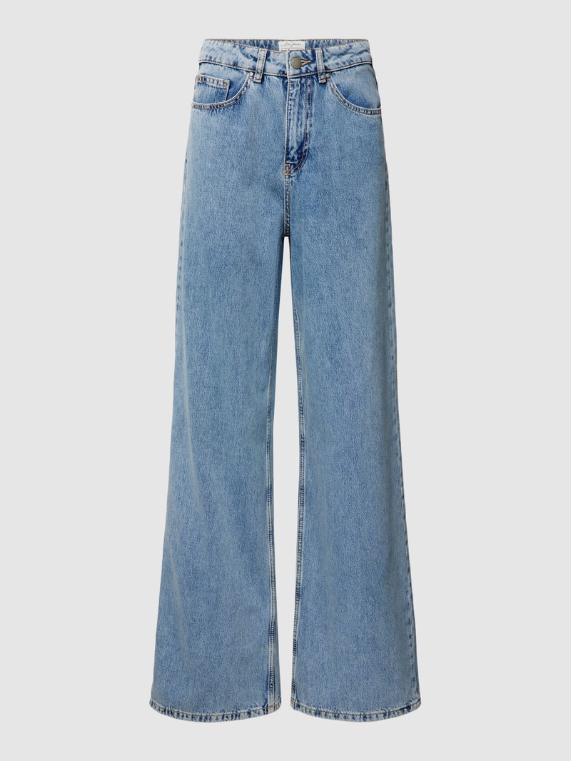 Relaxed Fit Jeans mit Kontrastnähten - Ana Johnson X P&C in jeans