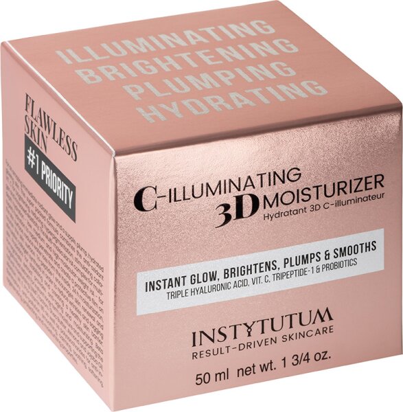 INSTYTUTUM C-Illuminating 3D Moisturizer Gesichtscreme