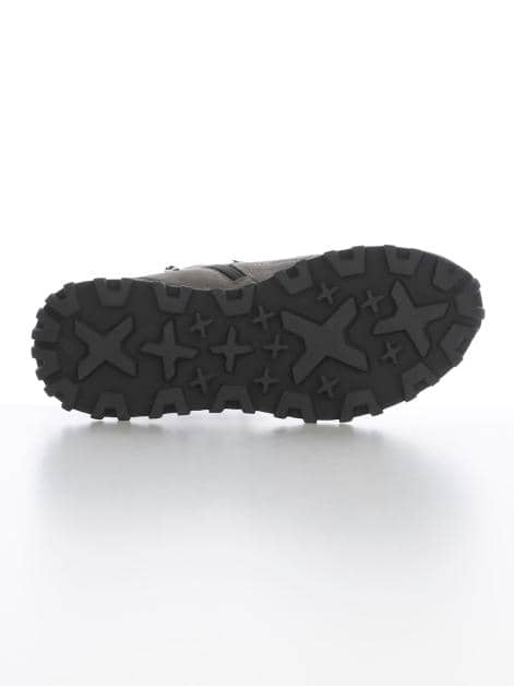 Schnürstiefelette mit zusätzlichem Innenreißverschluss