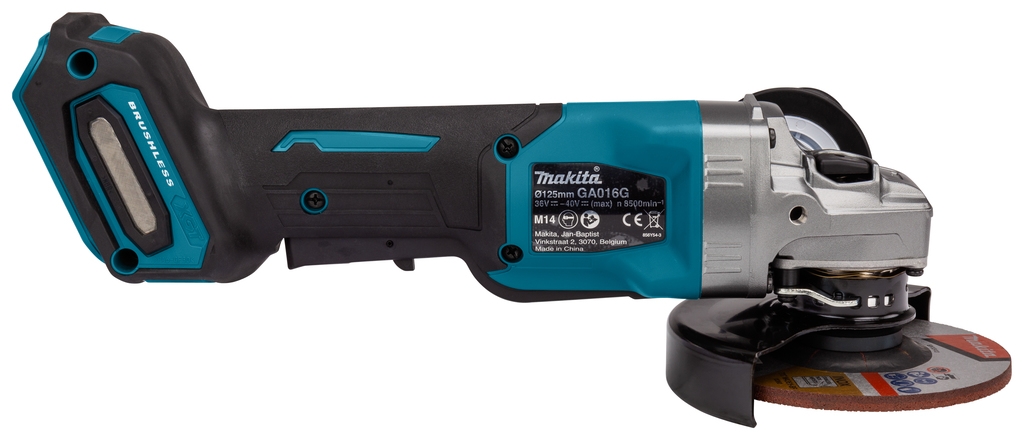 Meuleuse d'angle Makita GA016GZ 125 mm 40 V (batterie et chargeur non inclus)