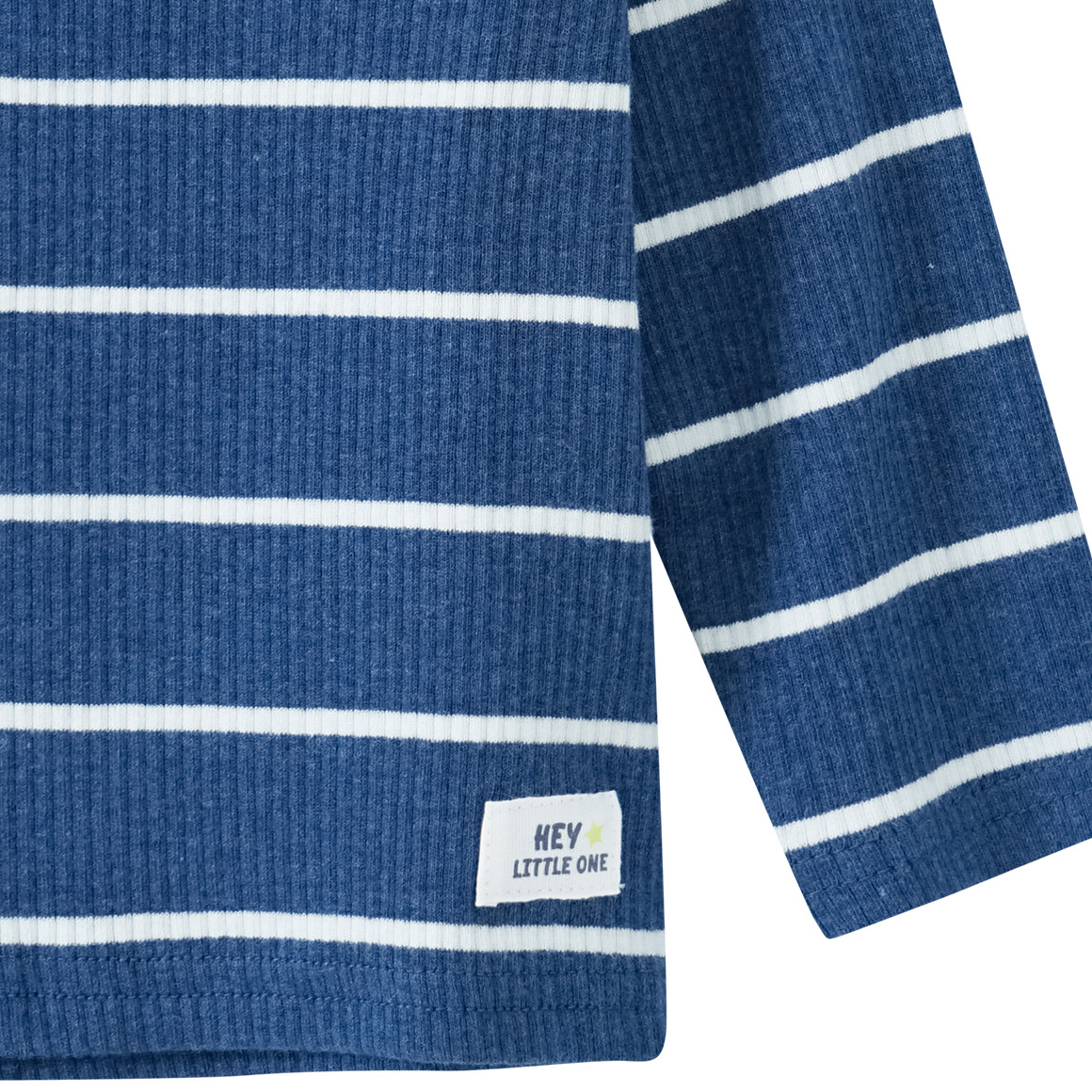 Baby Langarmshirt mit Rippstruktur