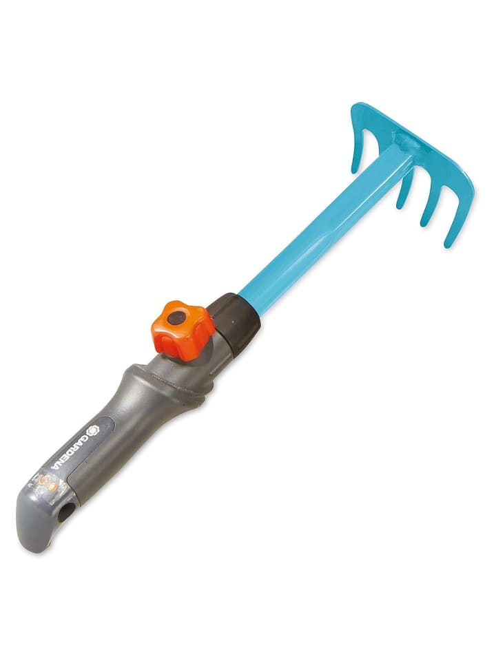 Happy People Kinder Gartenwerkzeug GARDENA Rechen Harke, Metall, 27cm in mehrfarbig günstig kaufen onesize