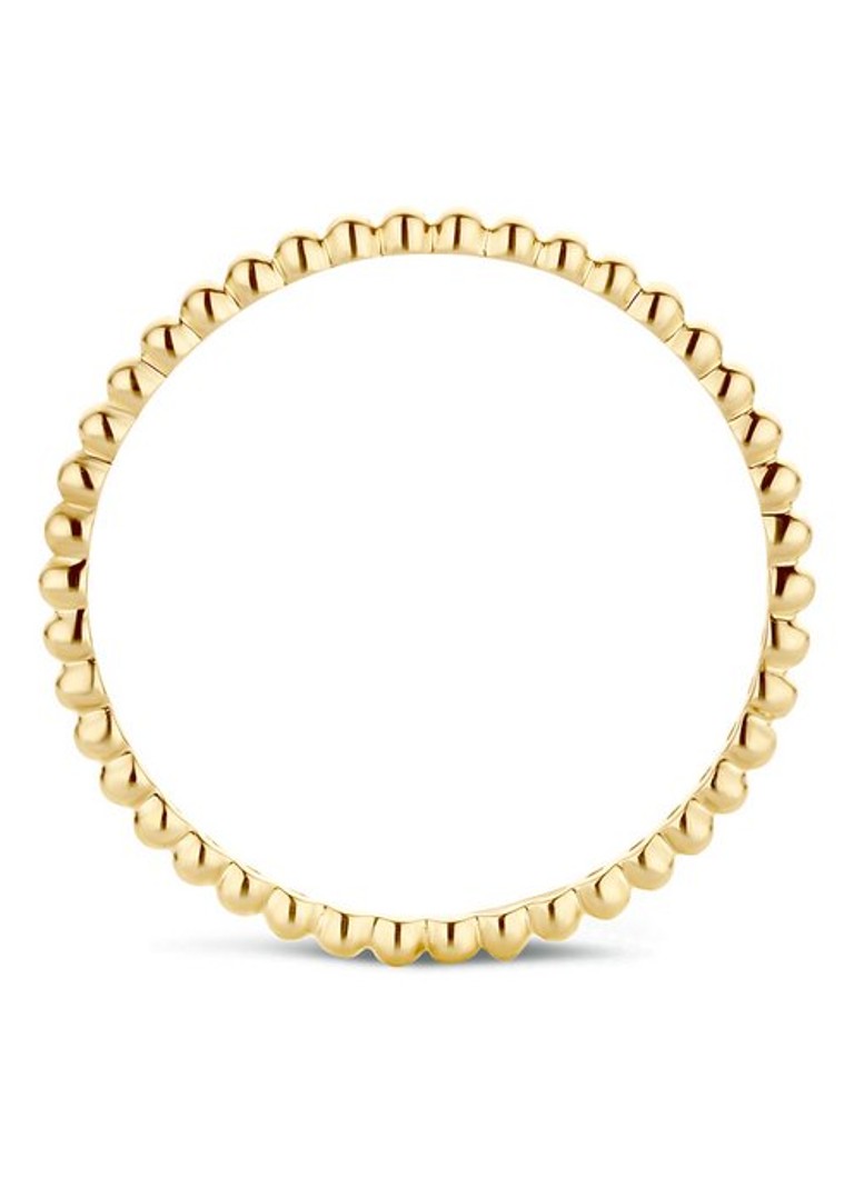 Blush Ring of 14 carat yellow gold 1195YGO