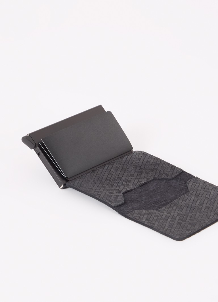 Secrid Hexagon leather card holder