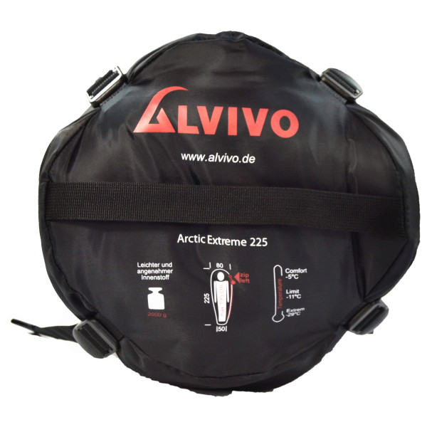 Alvivo - Arctic Extrem 200/225 - Kunstfaserschlafsack