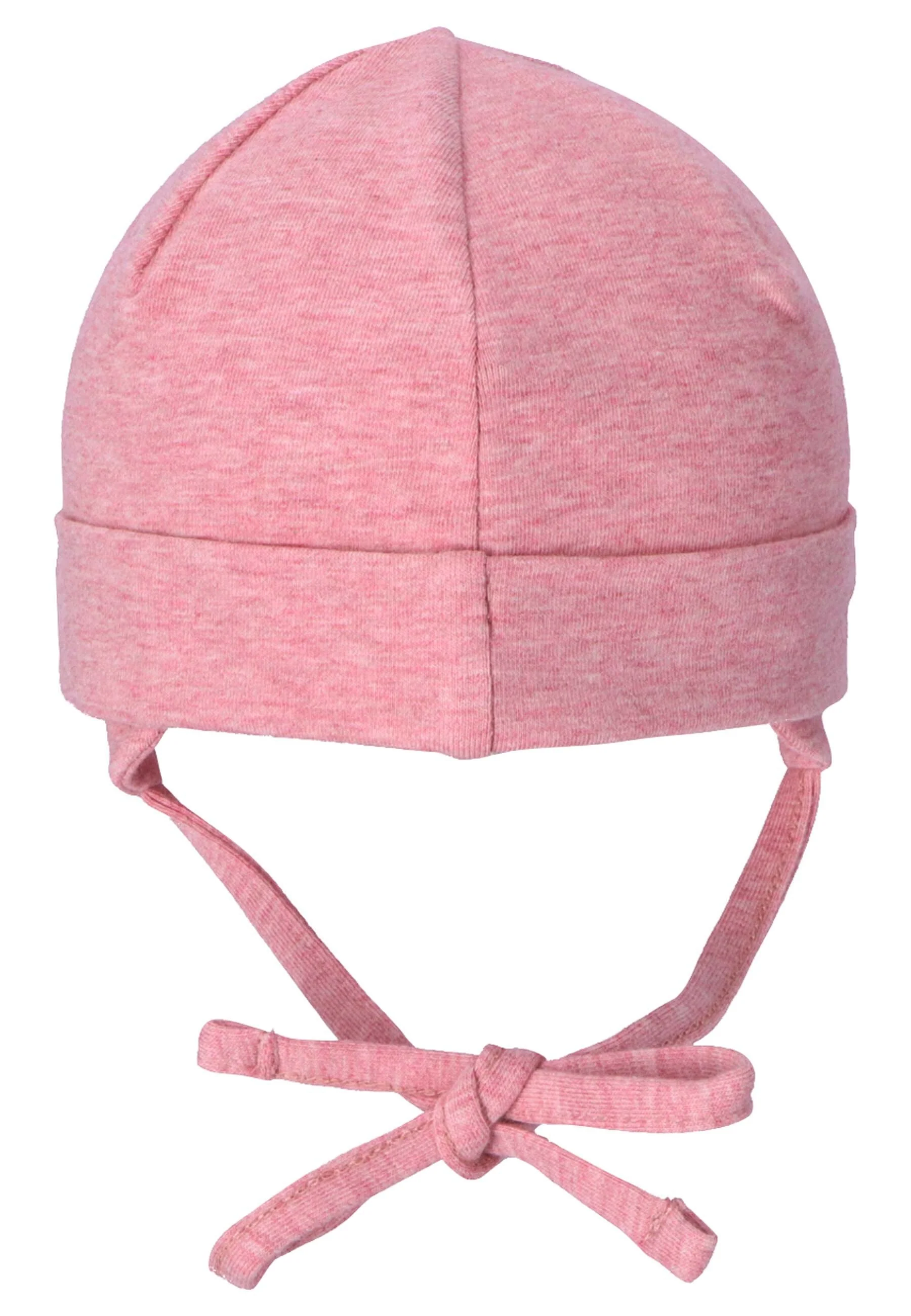 OCS Beanie aus Singlejersey Melange (Bio) Silber