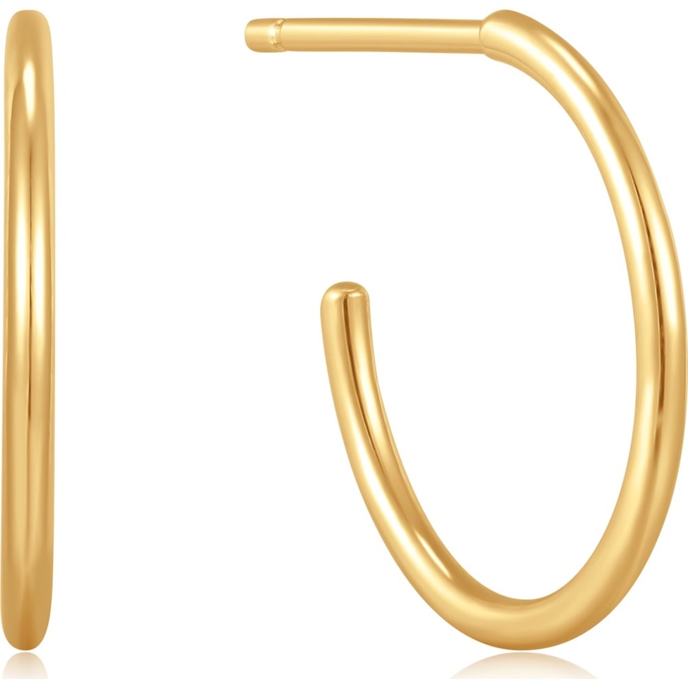 Ania Haie Boucles d'oreilles à fermoir à poussette 585 Or jaune Boucles d'oreilles