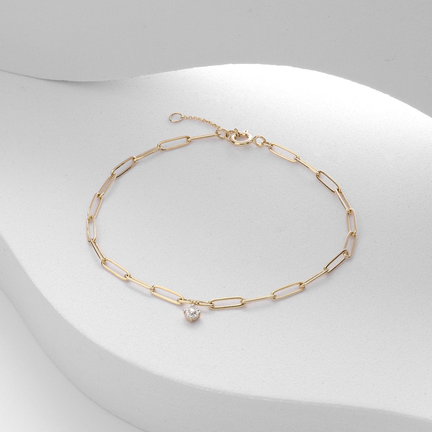 Armband 375er Gelbgold