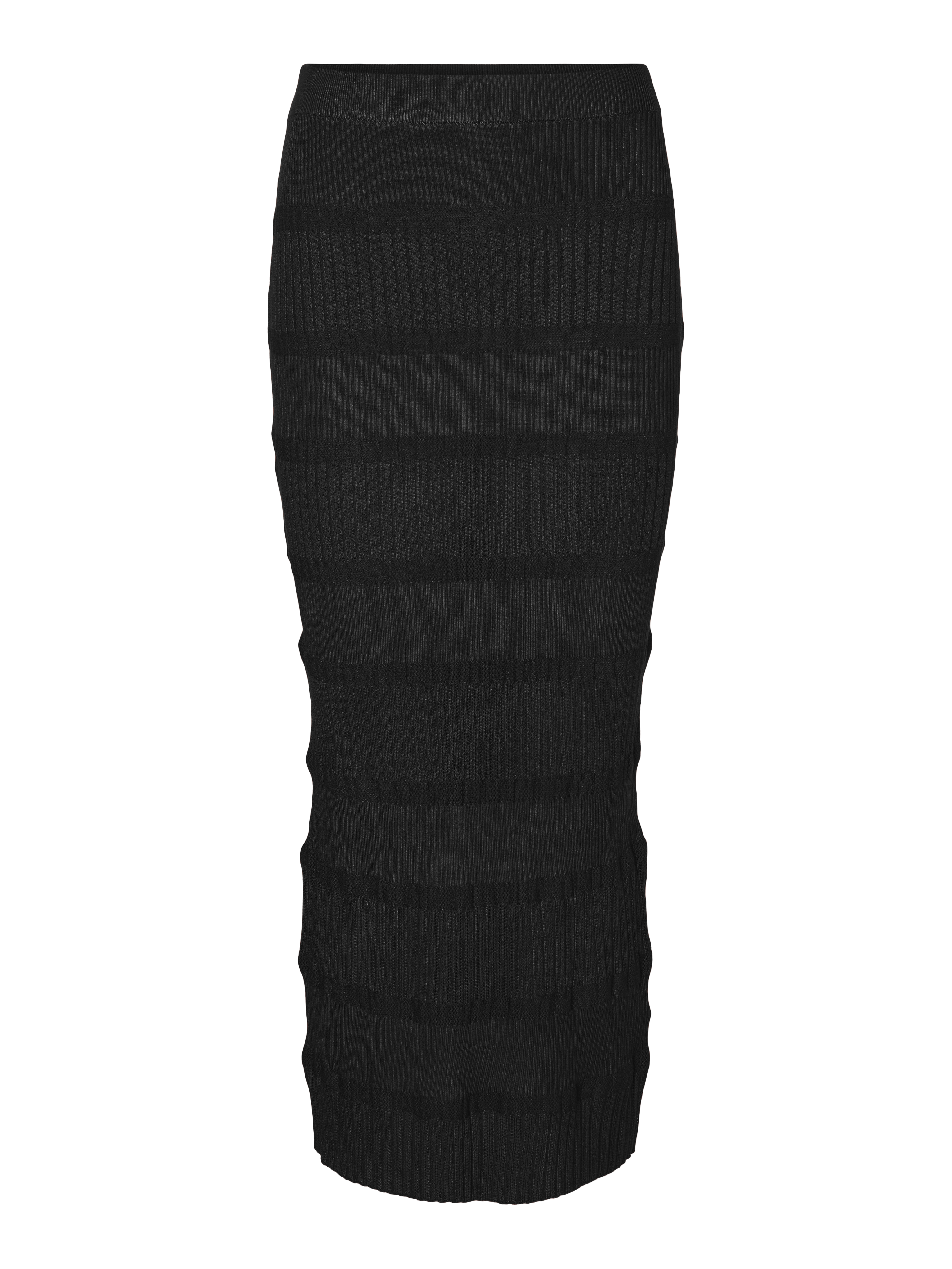 VMROMANE Mittlere Taille Langer Rock