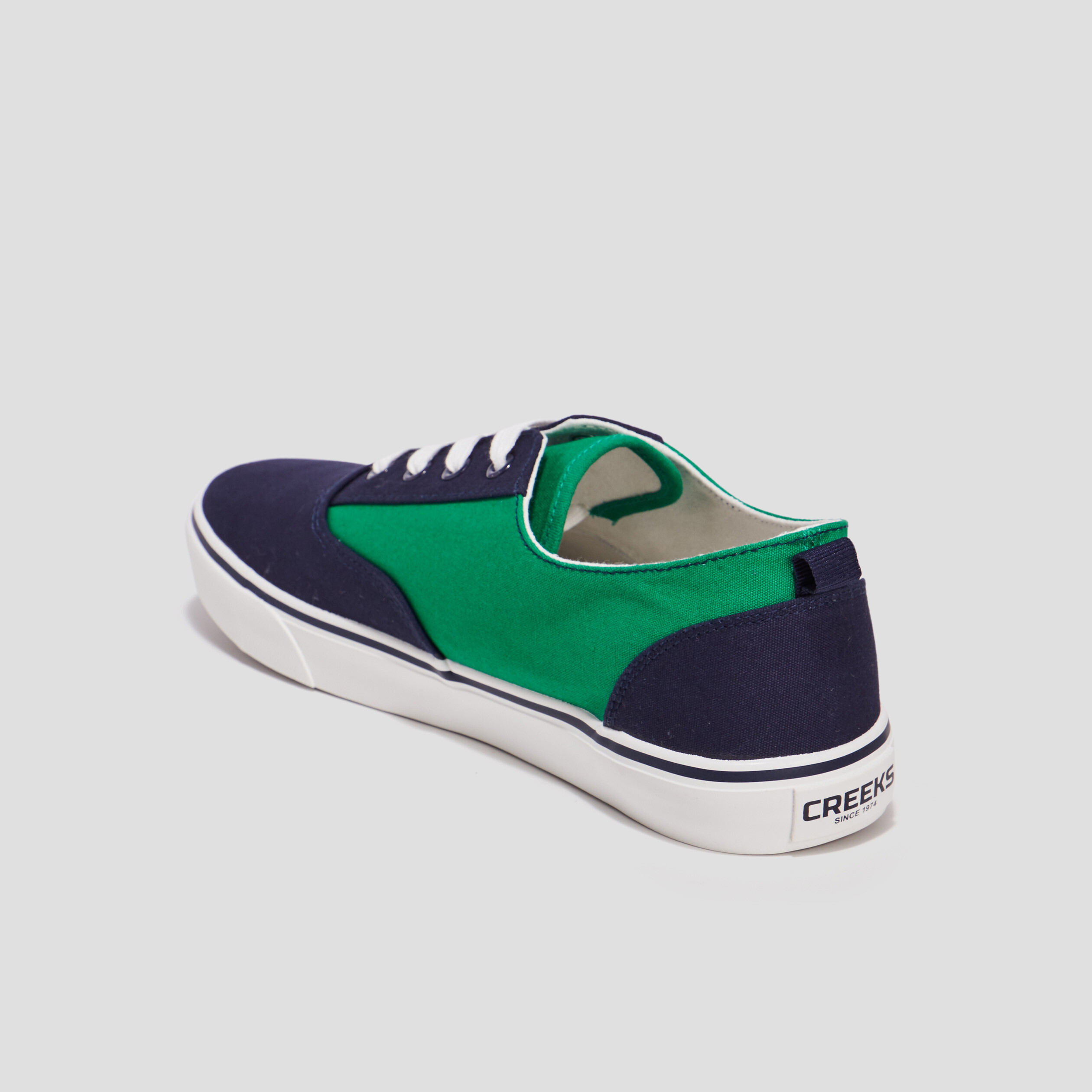 Tennis en toile à lacets Creeks multicolore homme | La Halle