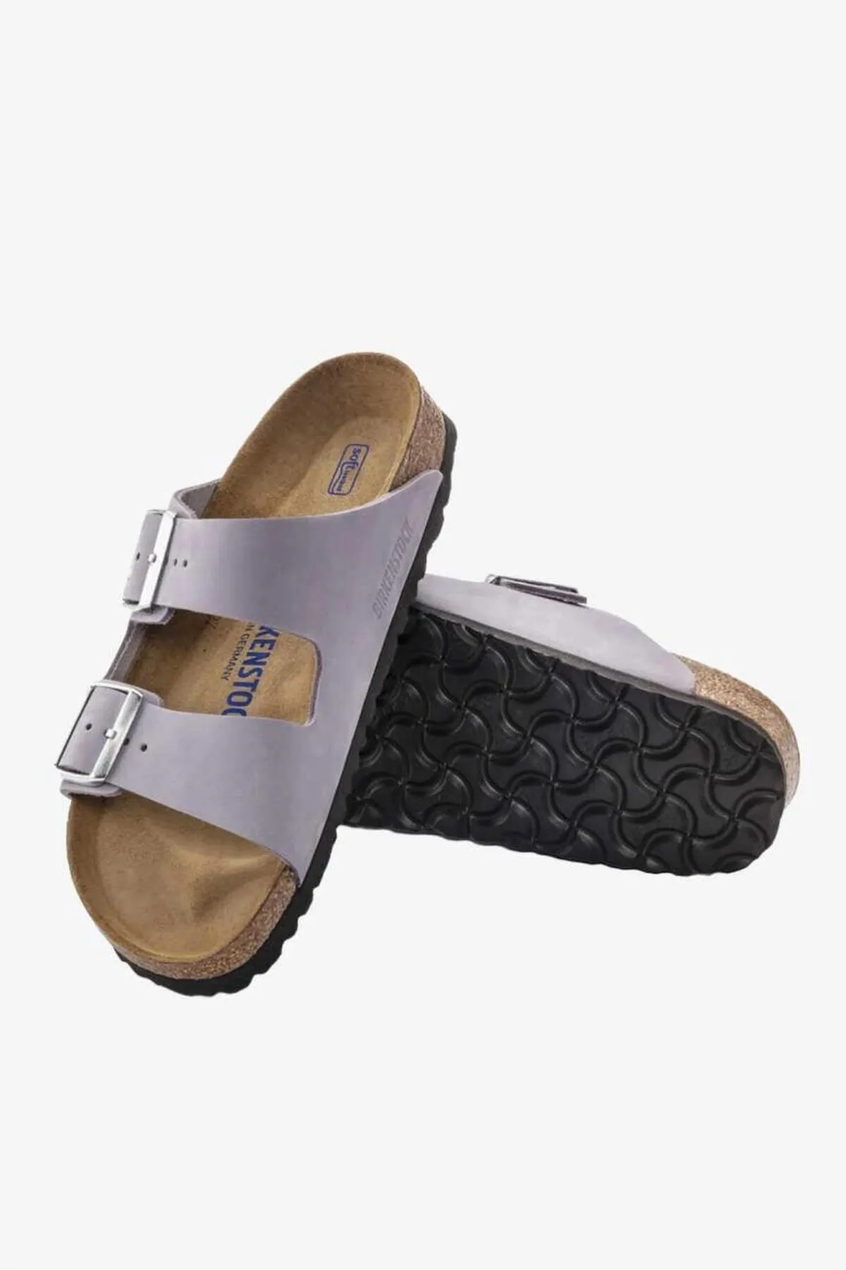 Birkenstock  Arizona Sfb Nu Lila Unisex-Hausschuhe 1024241-20262