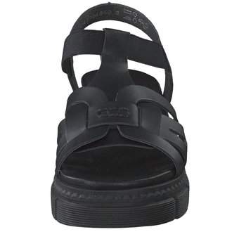 Rieker Sandale in schwarz