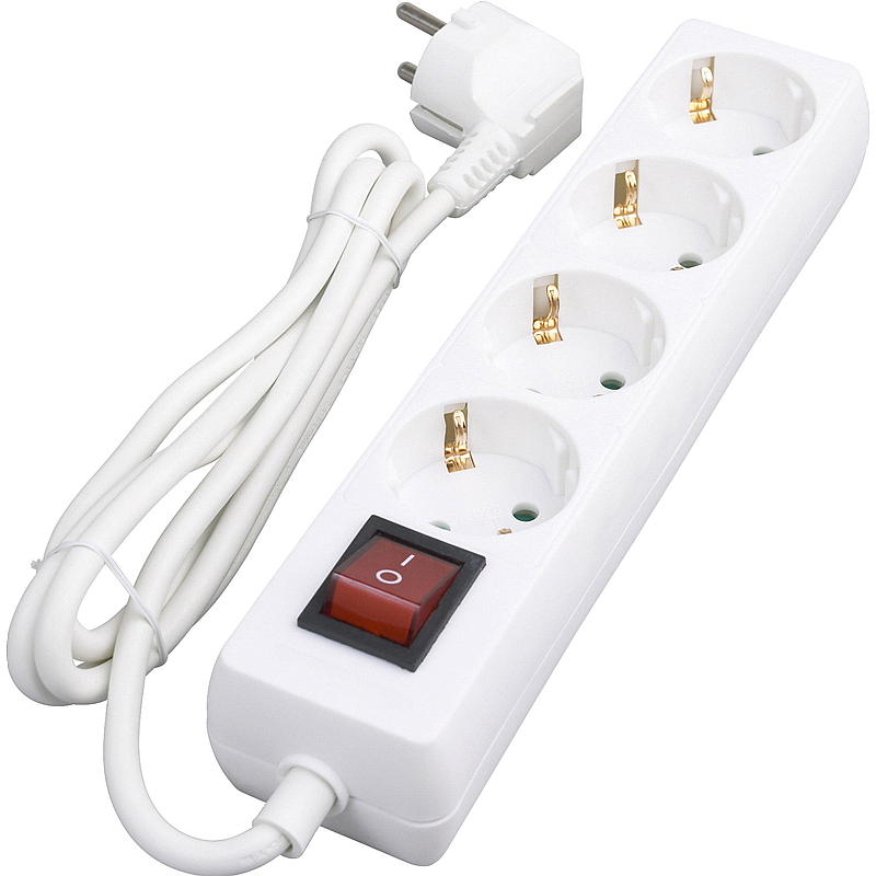 Energy Forgrener 4-veis m/jord m/bryter 1,5 m Energy