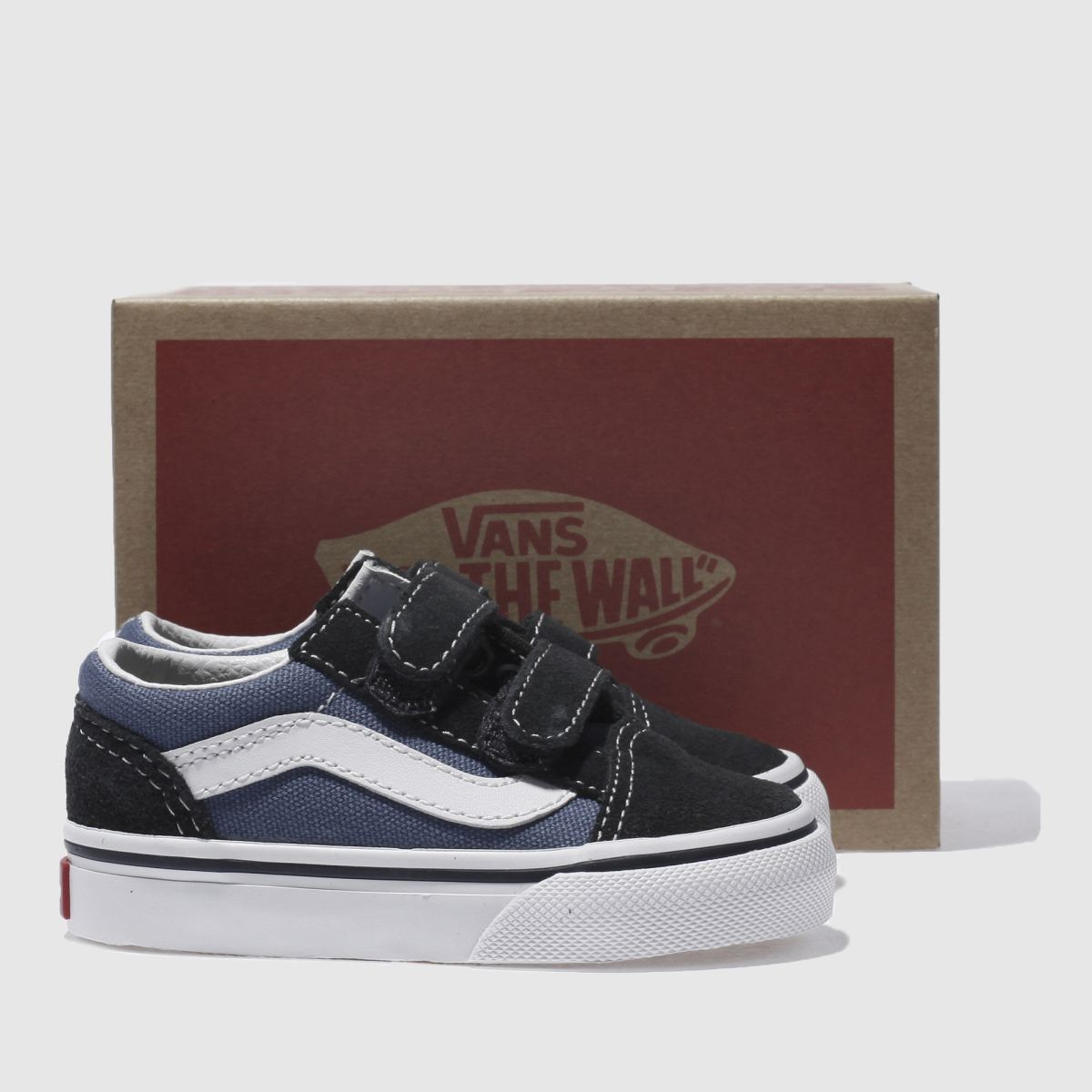 Vans sötétkék Old Skool V fiú kisgyermek cipő