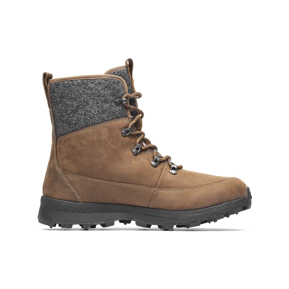 Icebug Adak ReWool Mens BUGrip Coffee Grey H41001-9B / braun